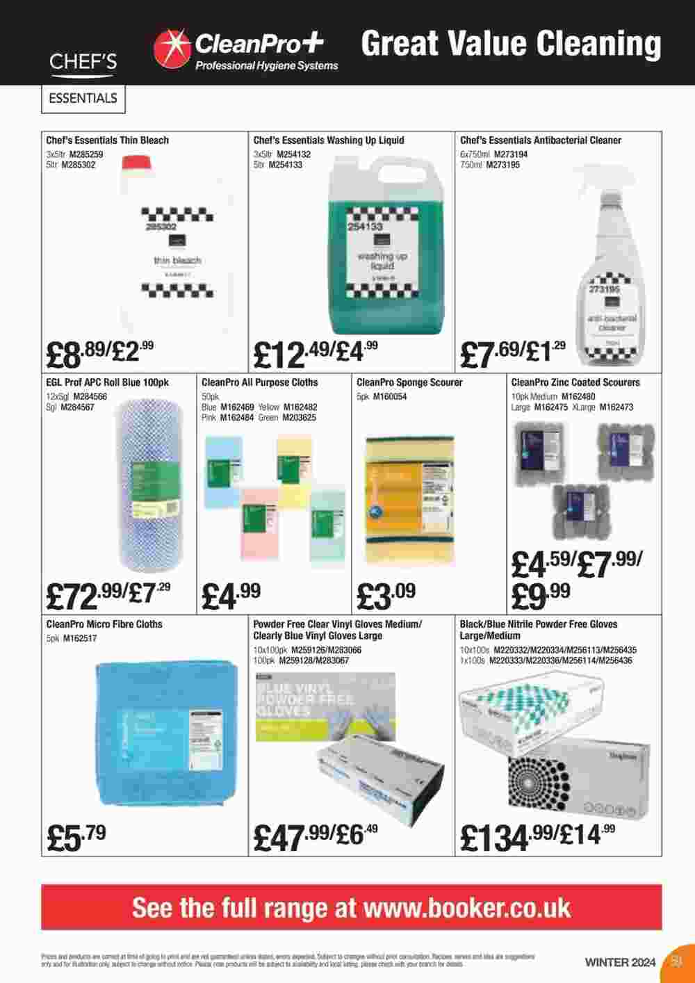 Booker Wholesale offers valid from 03/01/2024 - Page 59.