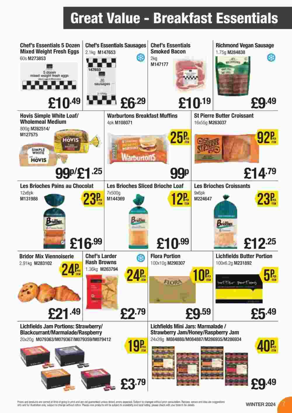 Booker Wholesale offers valid from 03/01/2024 - Page 7.