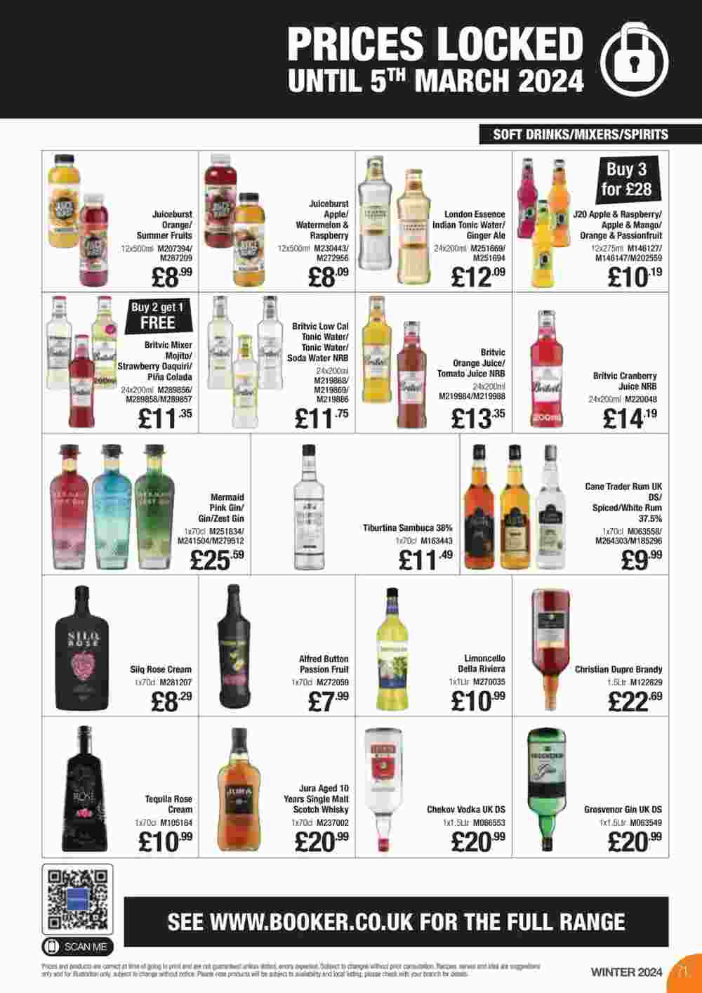 Booker Wholesale offers valid from 03/01/2024 - Page 71.