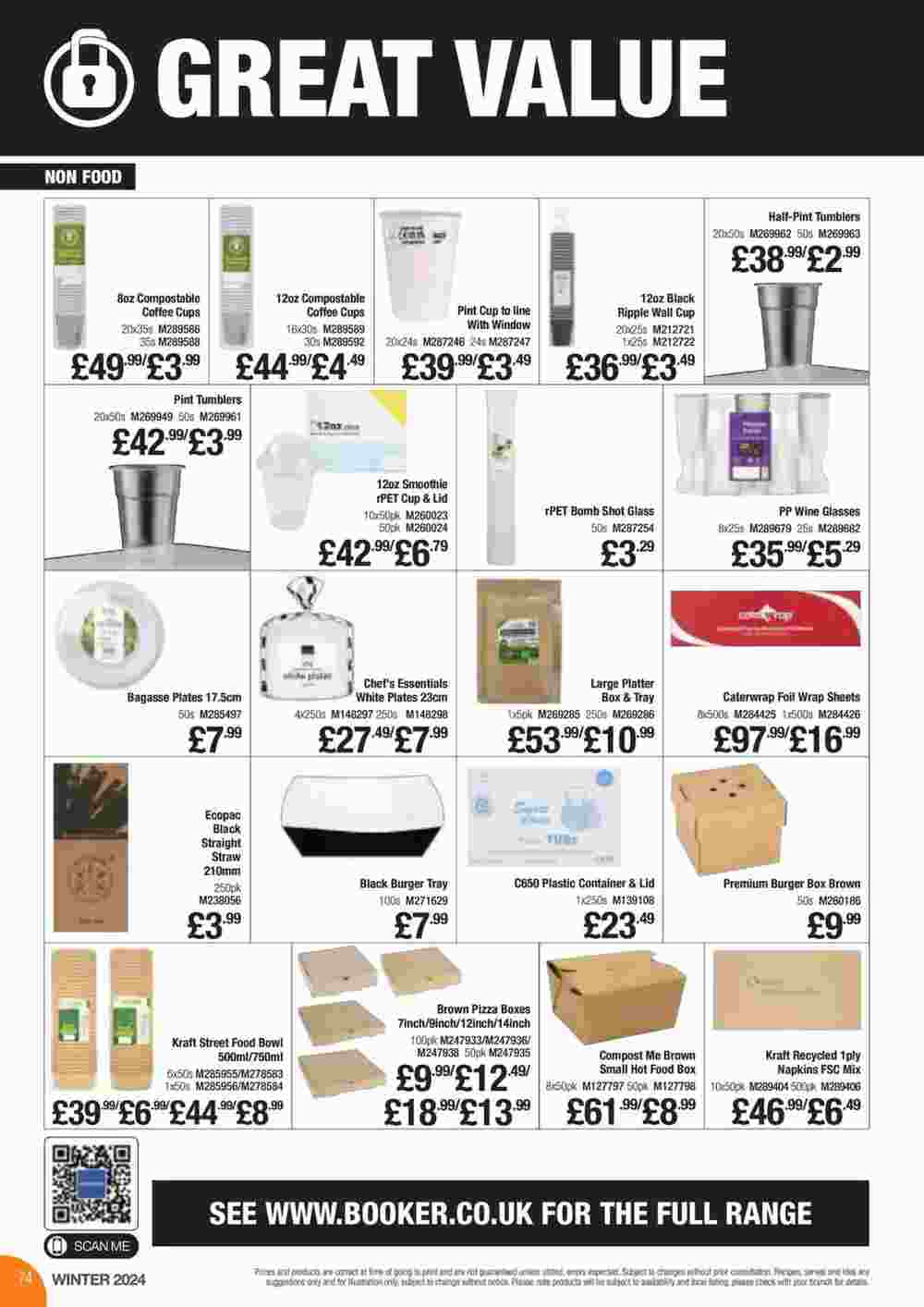 Booker Wholesale offers valid from 03/01/2024 - Page 74.