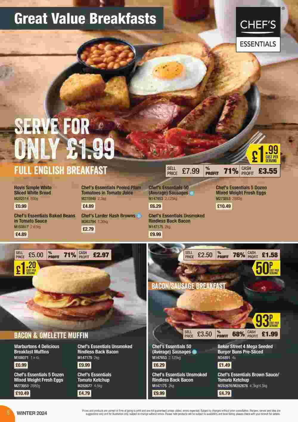 Booker Wholesale offers valid from 03/01/2024 - Page 8.