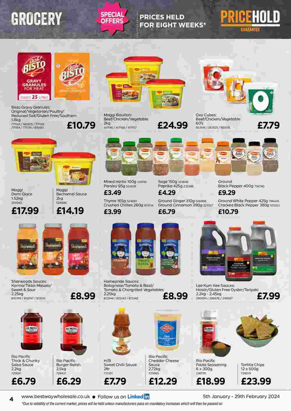 Bestway offers valid from 05/01/2024 - Page 4.