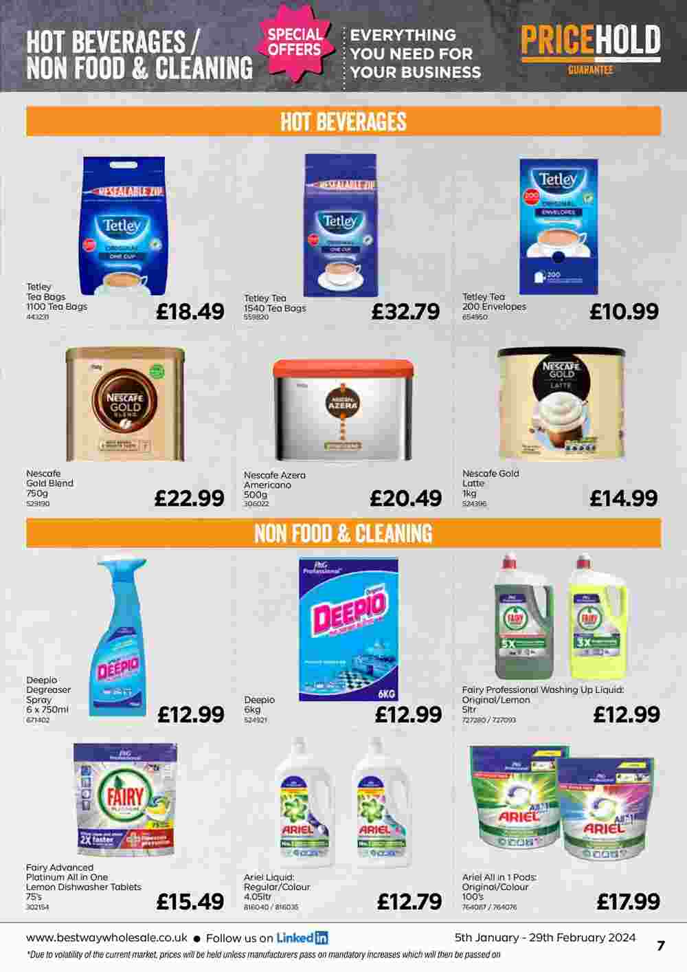 Bestway offers valid from 05/01/2024 - Page 7.