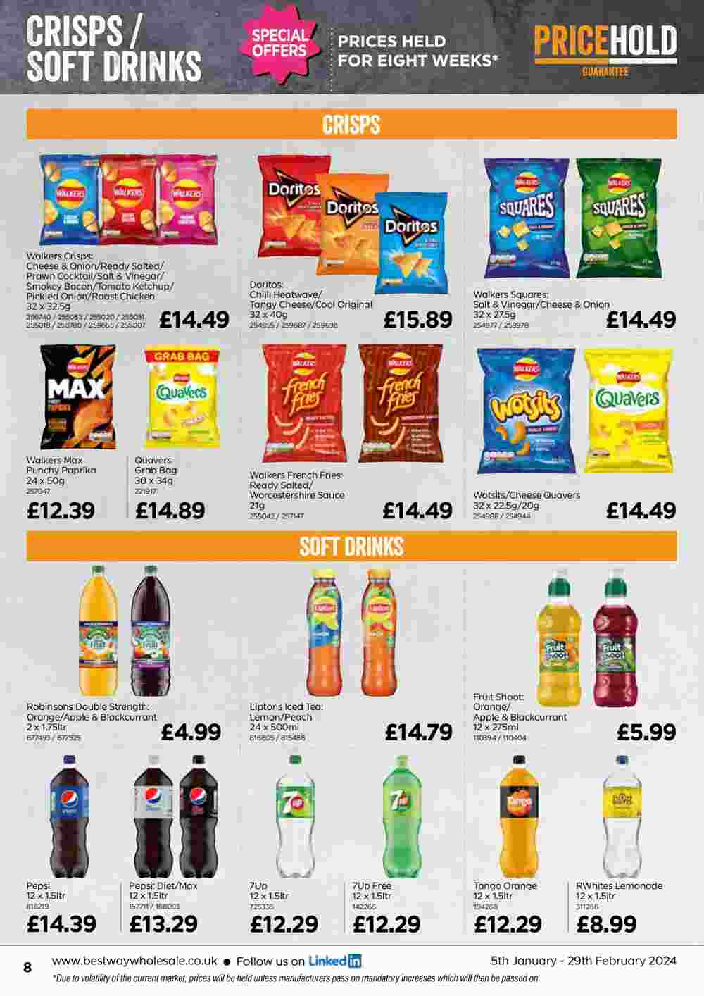 Bestway offers valid from 05/01/2024 - Page 8.