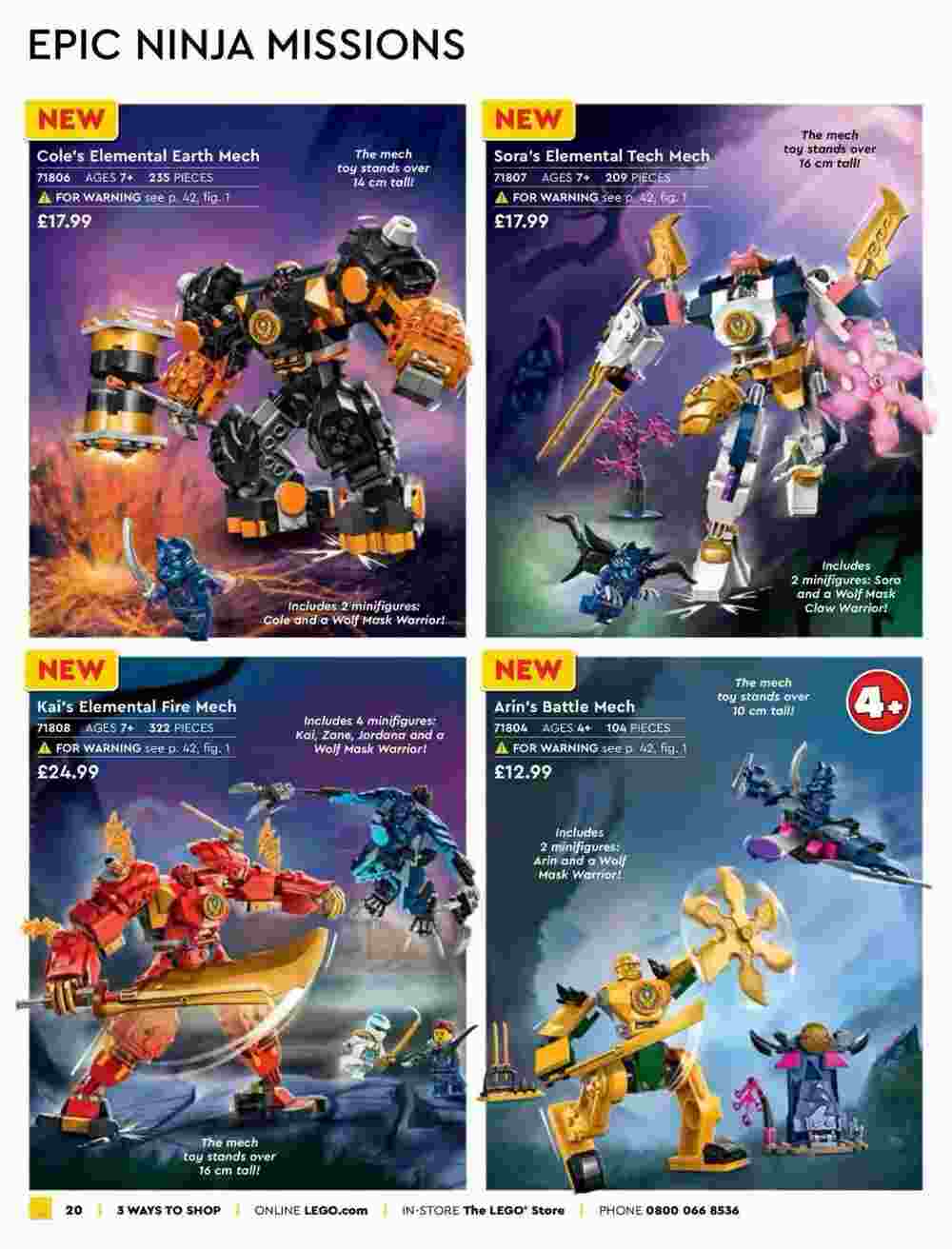 LEGO Shop offers valid from 05/01/2024 - Page 20.