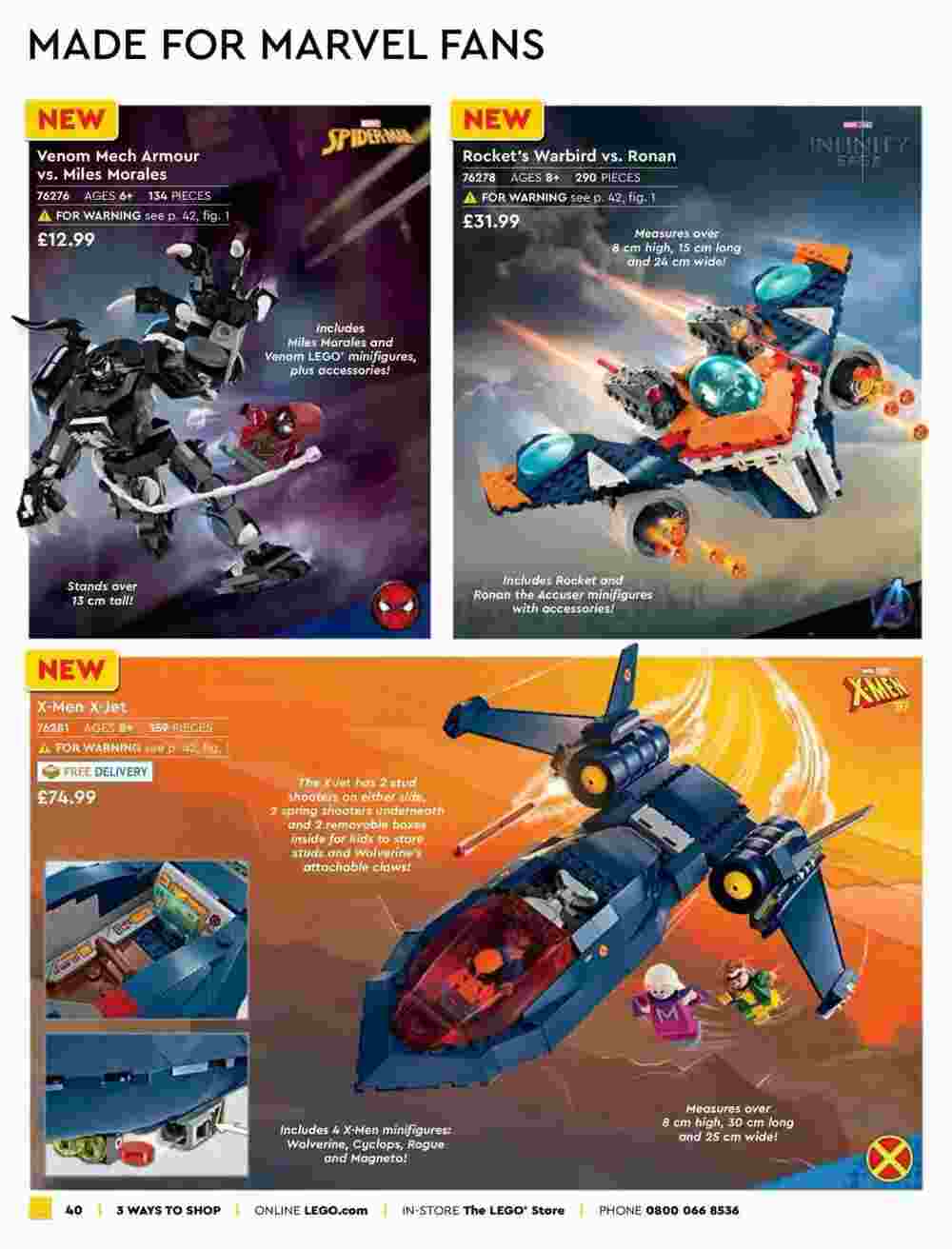 LEGO Shop offers valid from 05/01/2024 - Page 40.