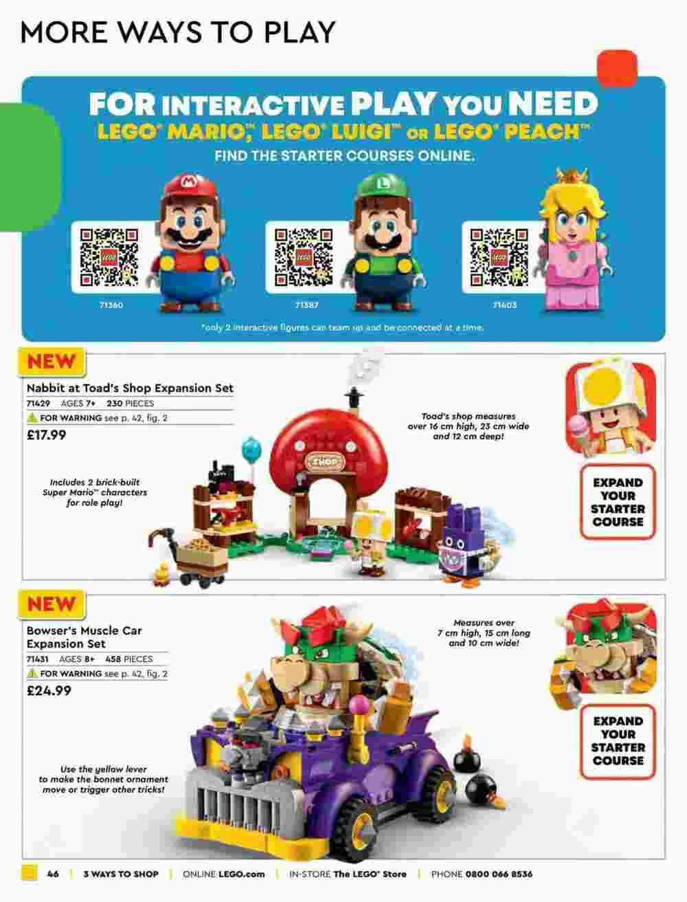 LEGO Shop offers valid from 05/01/2024 - Page 46.