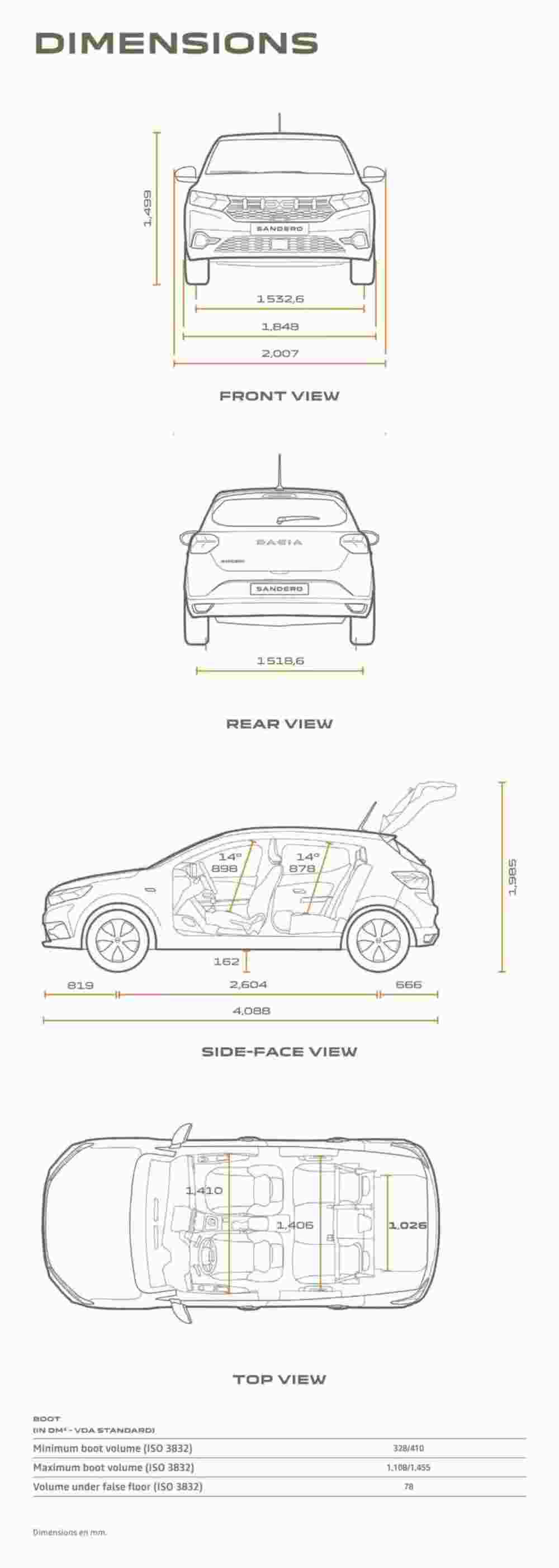 Dacia offers valid from 05/01/2024 - Page 21.