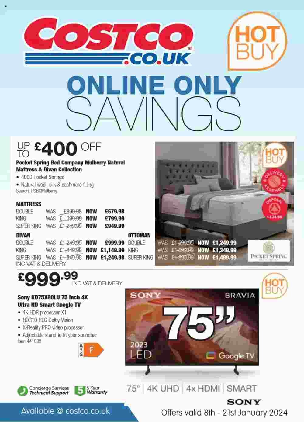 Costco offers valid from 08/01/2024 - Page 1.