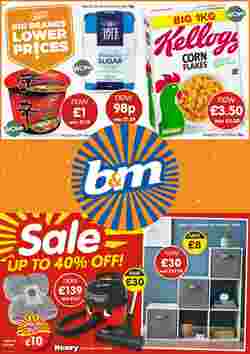 B&M Stores offers valid from 11/01/2024