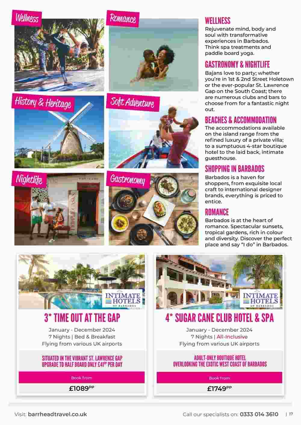 Barrhead Travel offers valid from 11/01/2024 - Page 17.