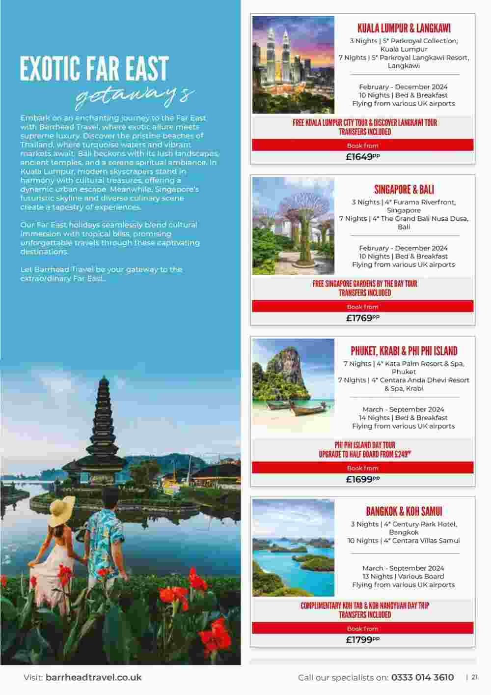 Barrhead Travel offers valid from 11/01/2024 - Page 21.