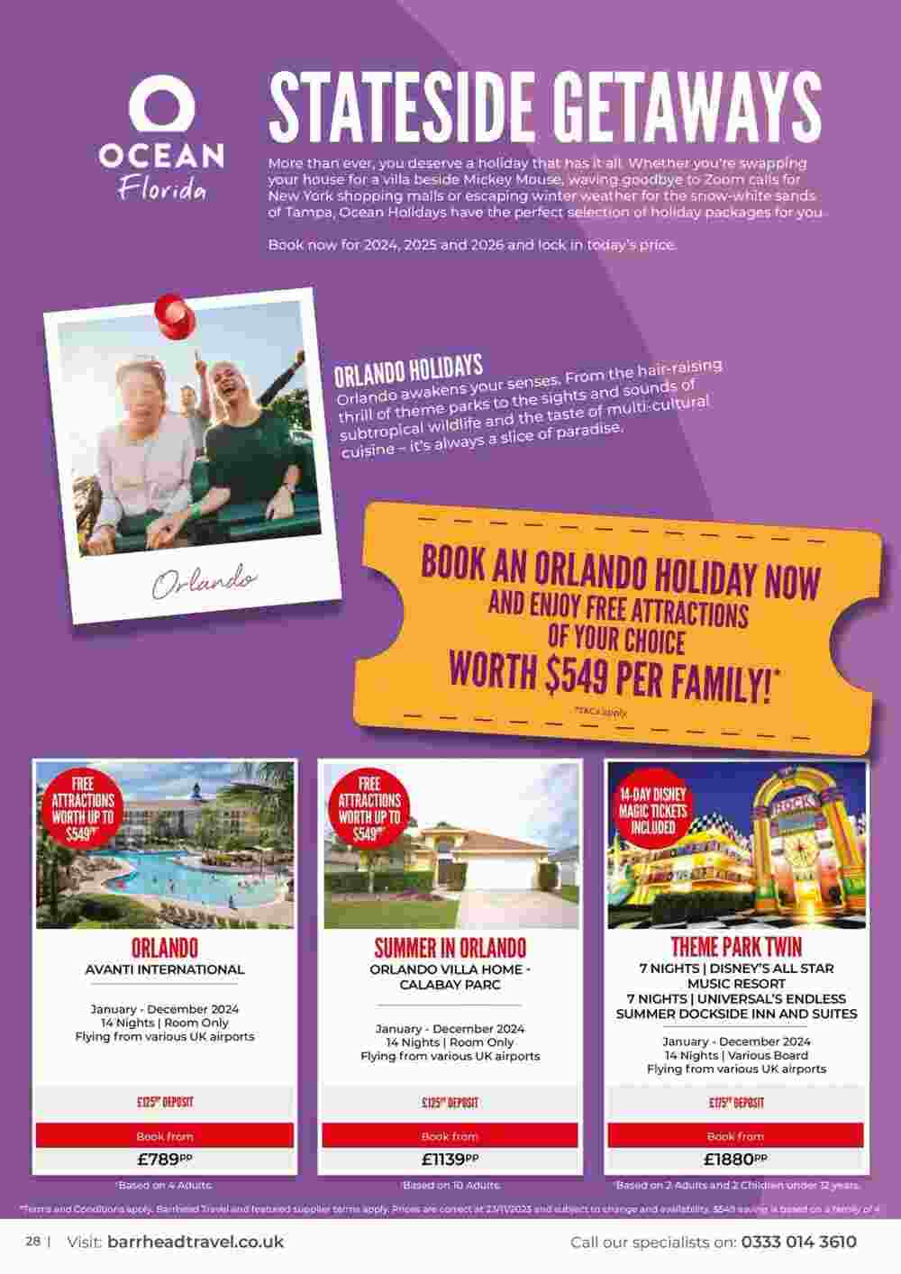 Barrhead Travel offers valid from 11/01/2024 - Page 28.