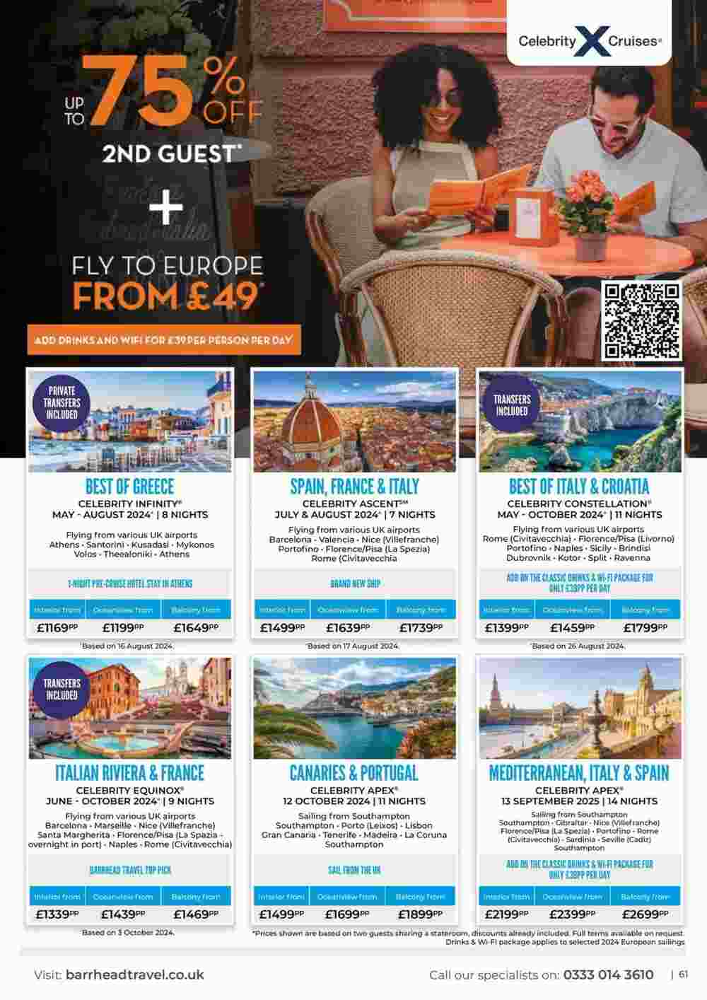 Barrhead Travel offers valid from 11/01/2024 - Page 61.