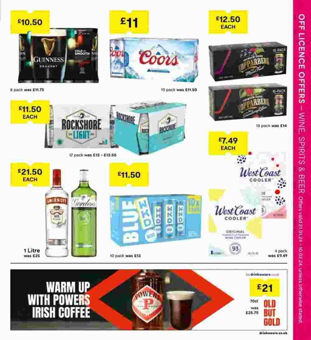 SuperValu offers valid from 21/01/2024 - Page 21.