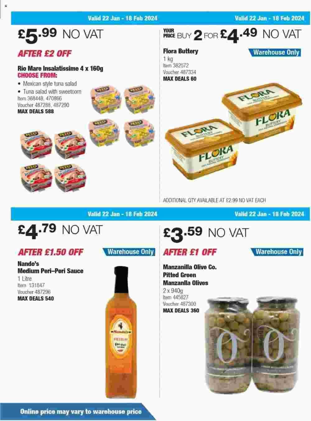 Costco offers valid from 22/01/2024 - Page 10.
