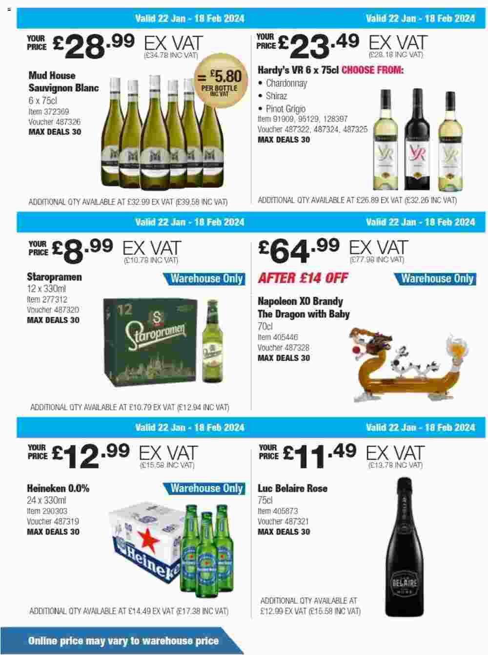 Costco offers valid from 22/01/2024 - Page 12.