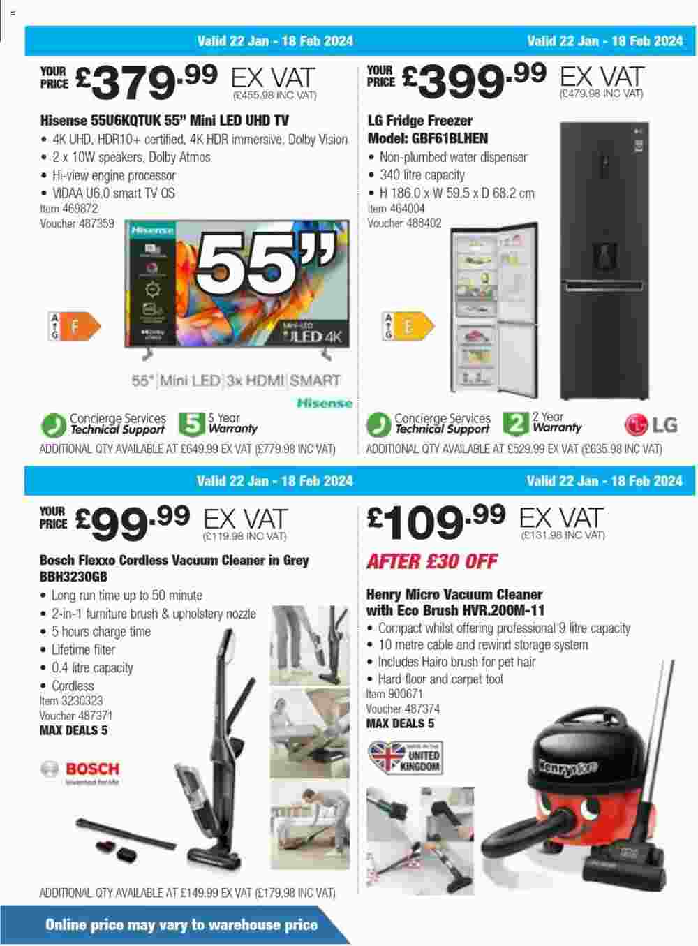 Costco offers valid from 22/01/2024 - Page 2.