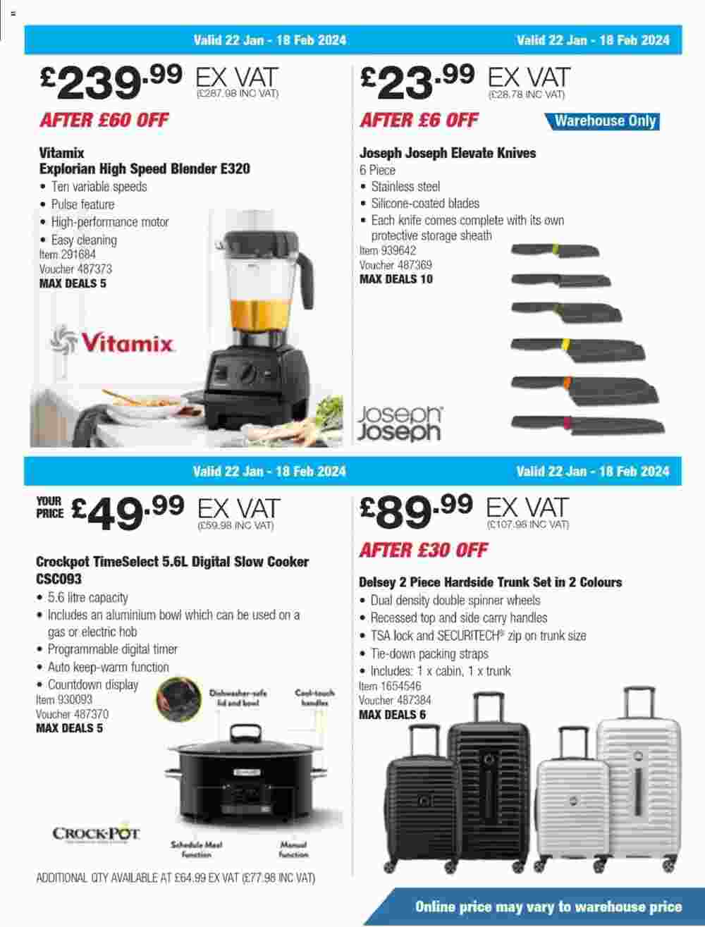Costco offers valid from 22/01/2024 - Page 3.