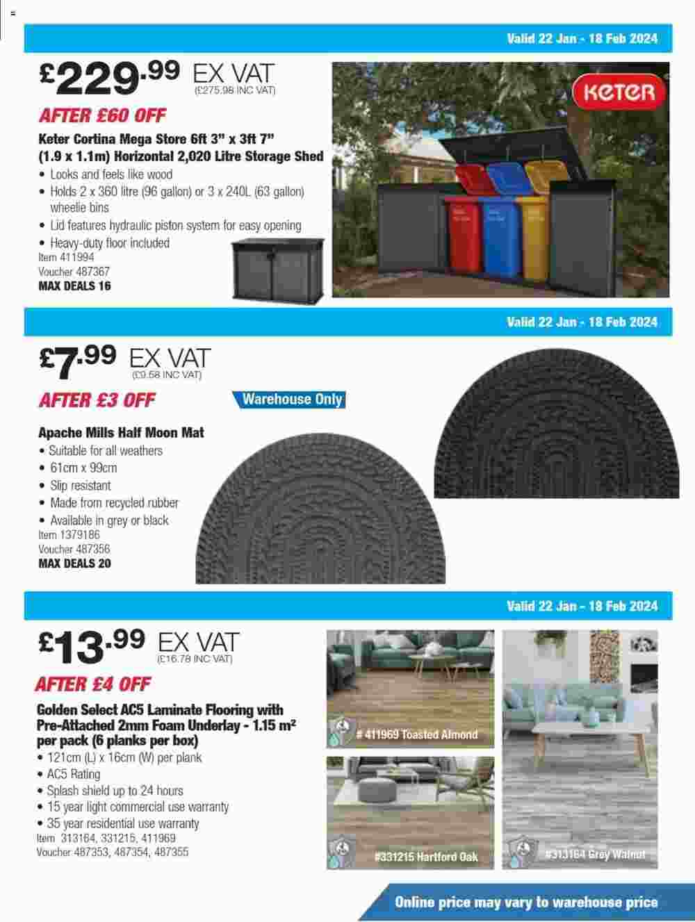 Costco offers valid from 22/01/2024 - Page 5.