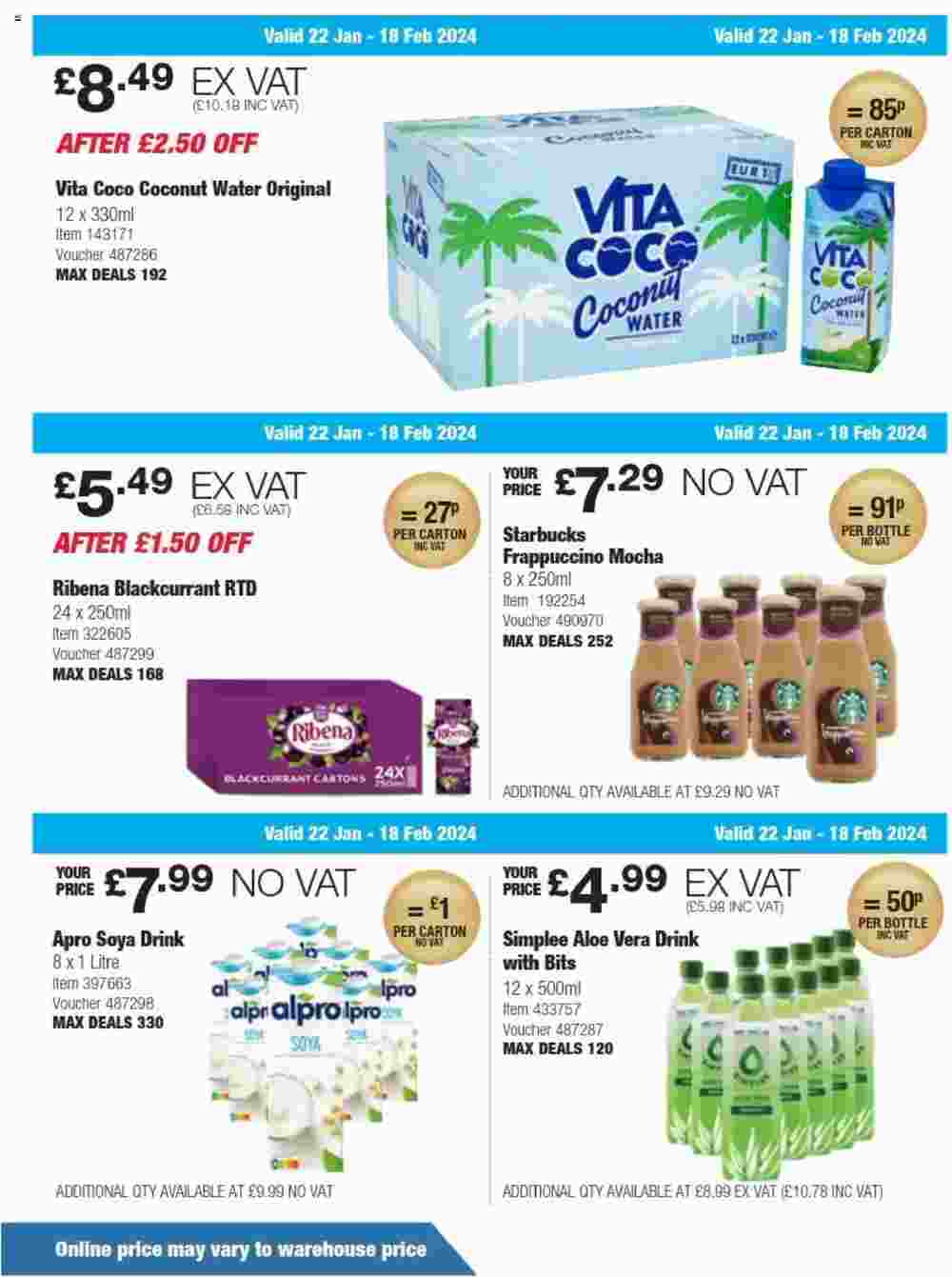 Costco offers valid from 22/01/2024 - Page 8.