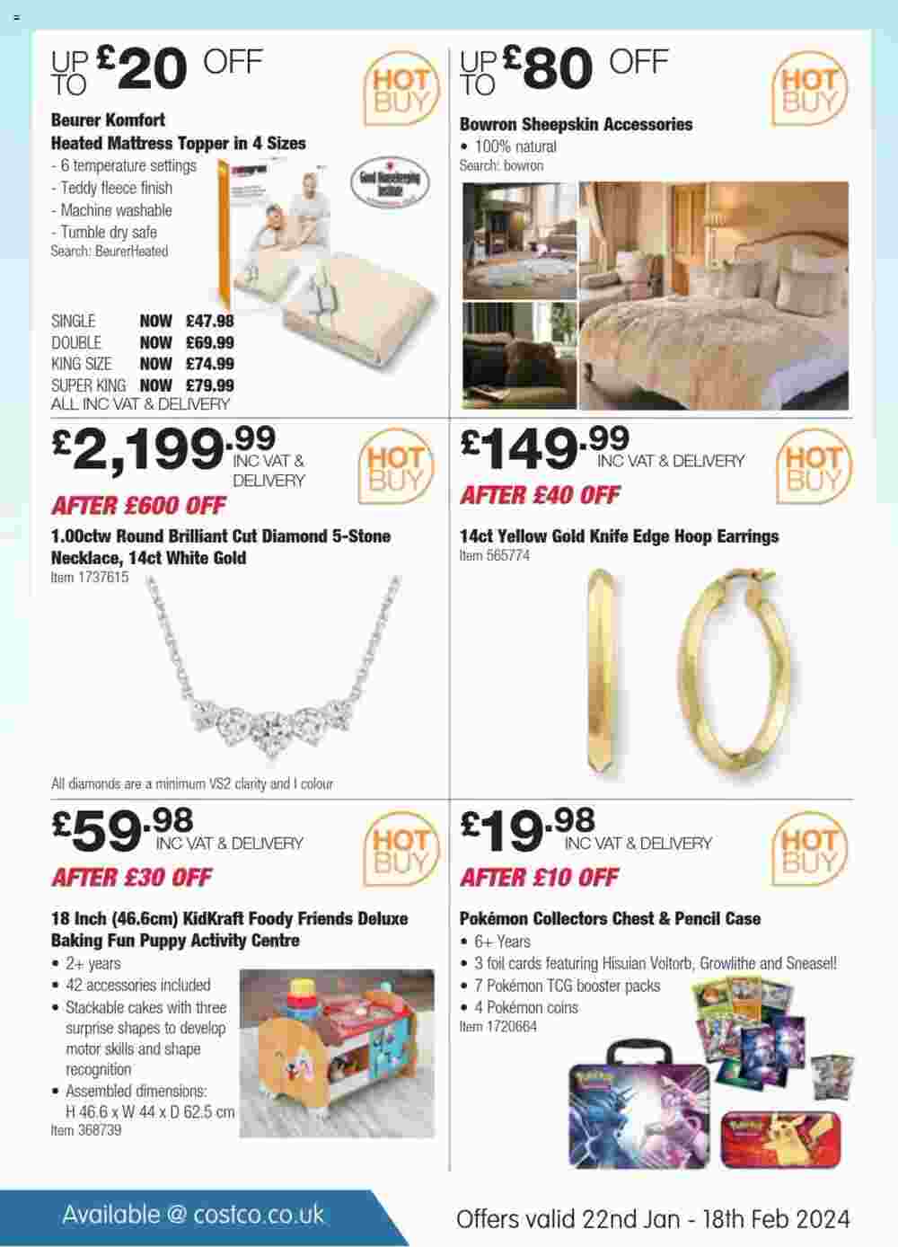 Costco offers valid from 22/01/2024 - Page 5.