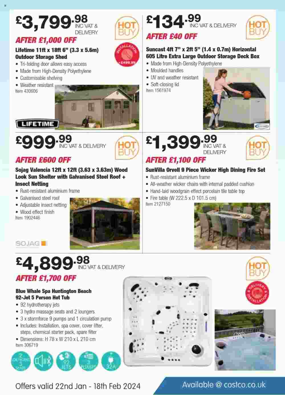 Costco offers valid from 22/01/2024 - Page 6.