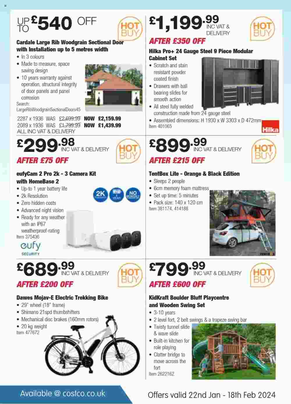 Costco offers valid from 22/01/2024 - Page 7.