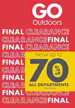 GO Outdoors offers valid from 22/01/2024