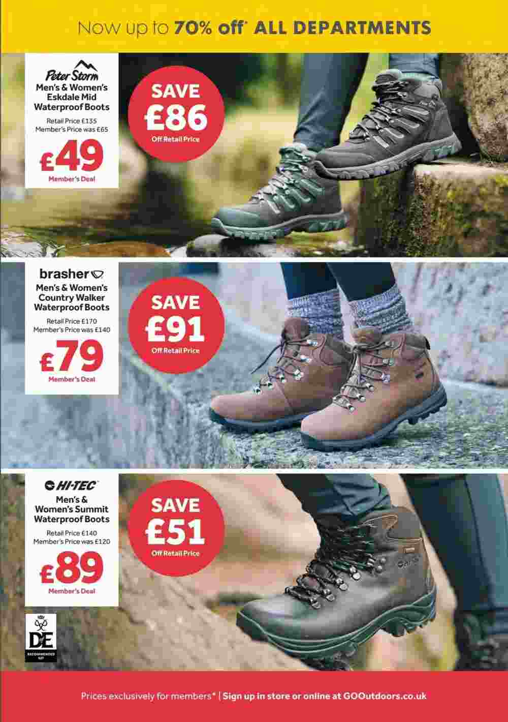 GO Outdoors offers valid from 22/01/2024 - Page 5.