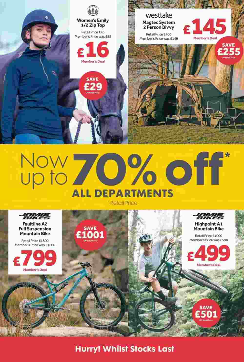 GO Outdoors offers valid from 22/01/2024 - Page 7.