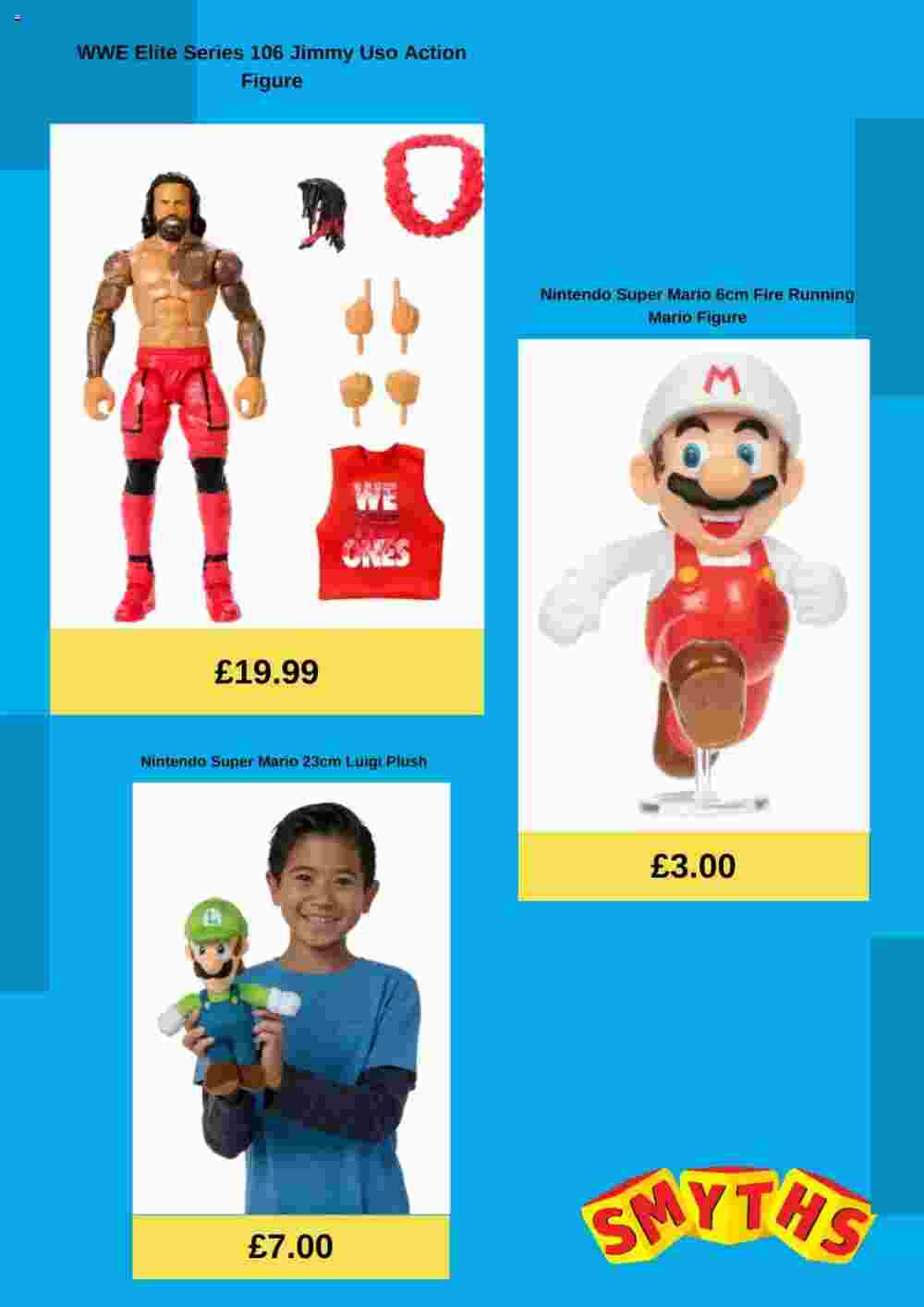 Smyths Toys offers valid from 22/01/2024 - Page 3.