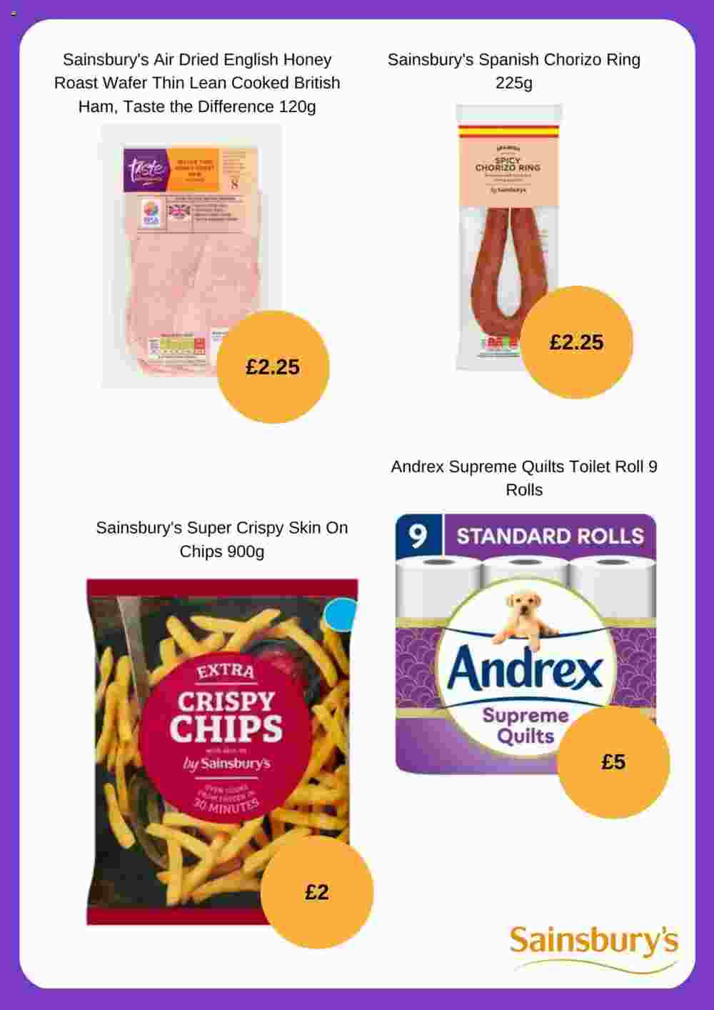 Sainsbury's offers valid from 24/01/2024 - Page 5.