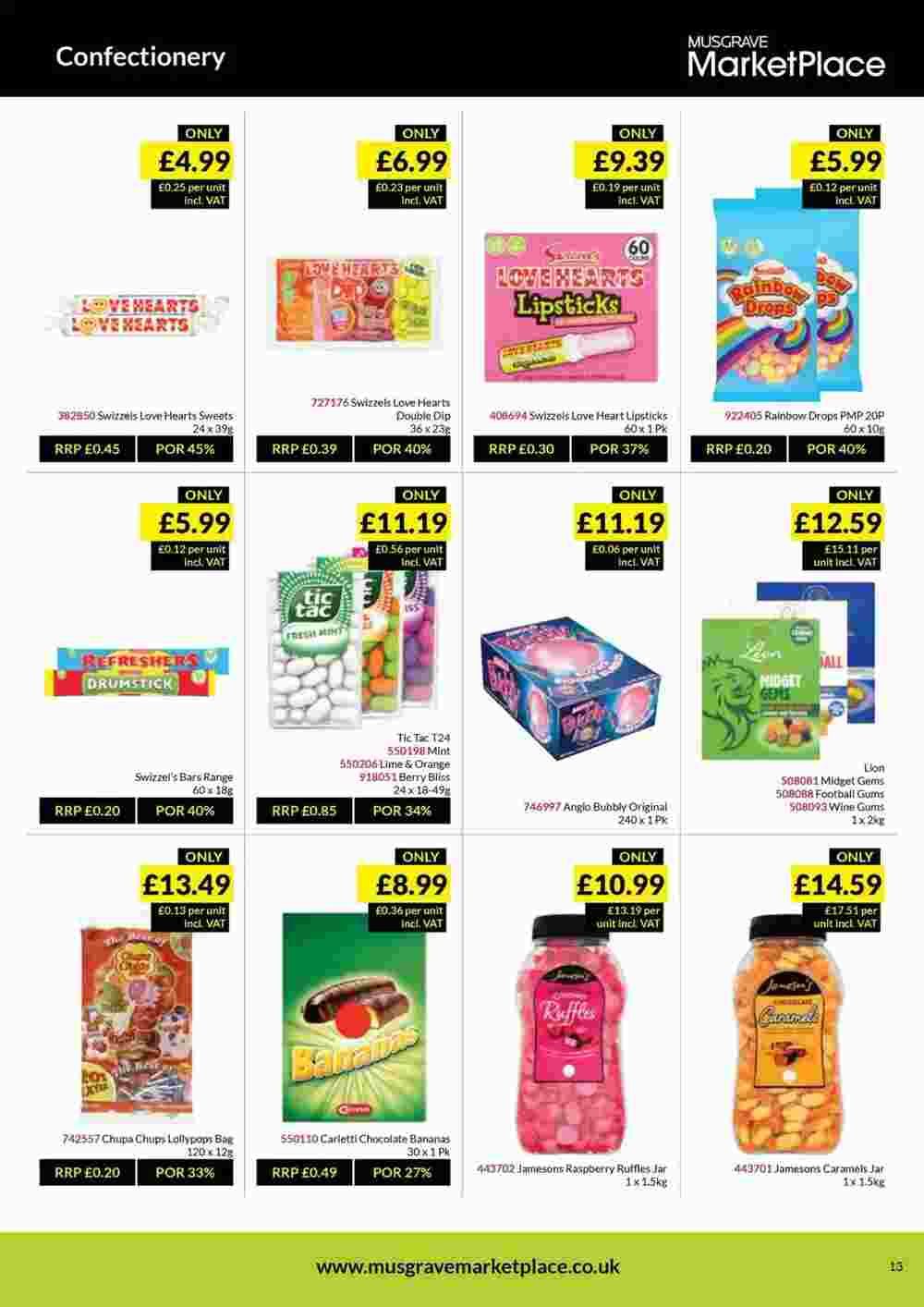 Musgrave MarketPlace offers valid from 30/01/2024 - Page 13.