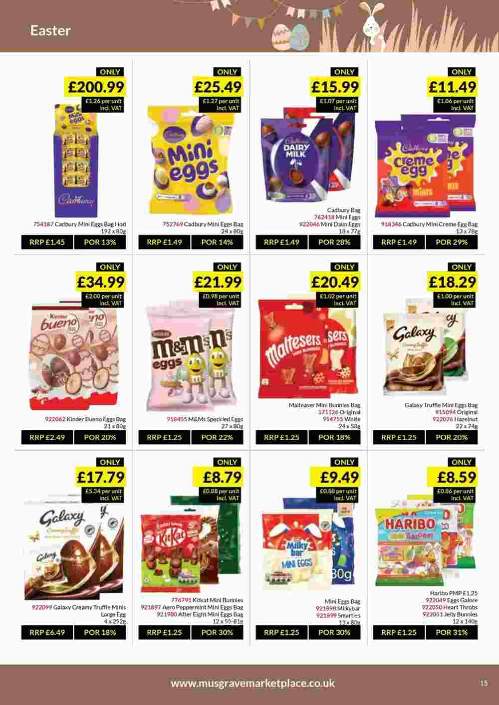 Musgrave MarketPlace offers valid from 30/01/2024 - Page 15.