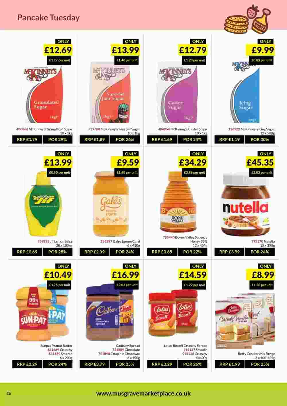 Musgrave MarketPlace offers valid from 30/01/2024 - Page 26.