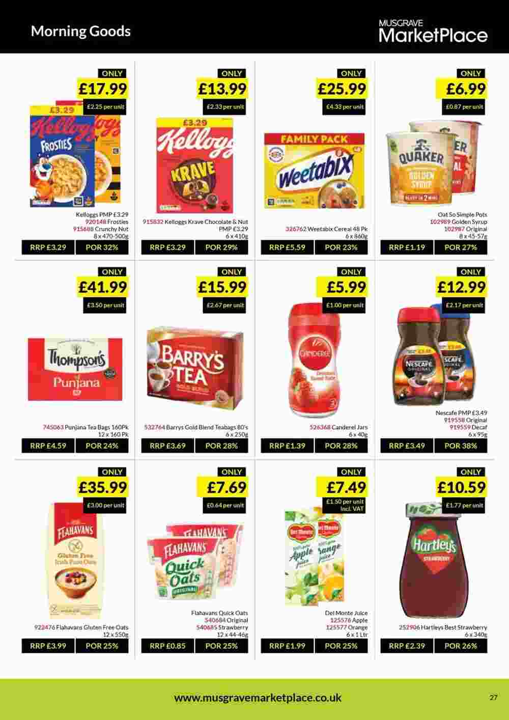 Musgrave MarketPlace offers valid from 30/01/2024 - Page 27.