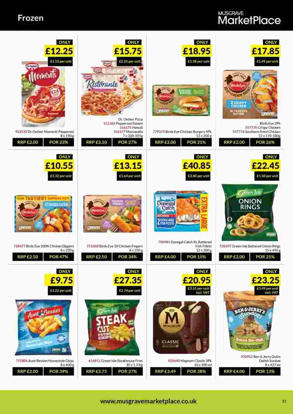 Musgrave MarketPlace offers valid from 30/01/2024 - Page 31.