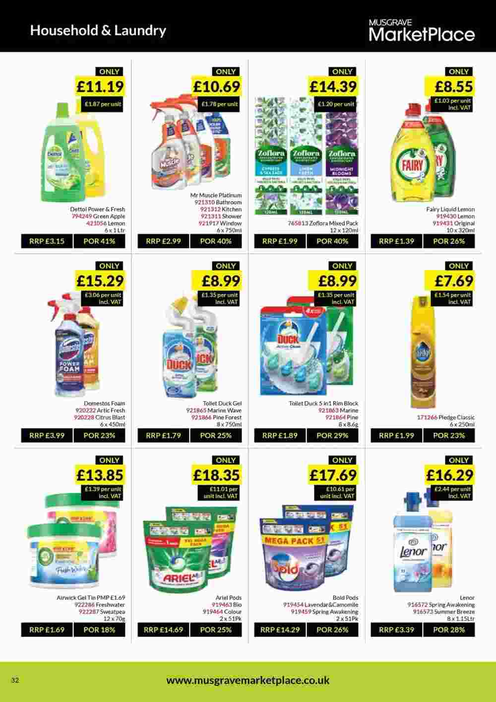 Musgrave MarketPlace offers valid from 30/01/2024 - Page 32.
