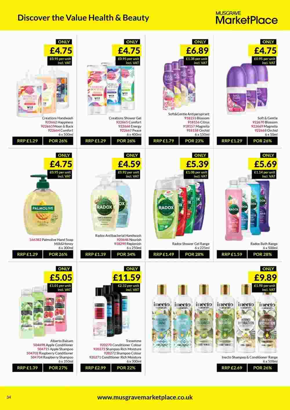 Musgrave MarketPlace offers valid from 30/01/2024 - Page 34.