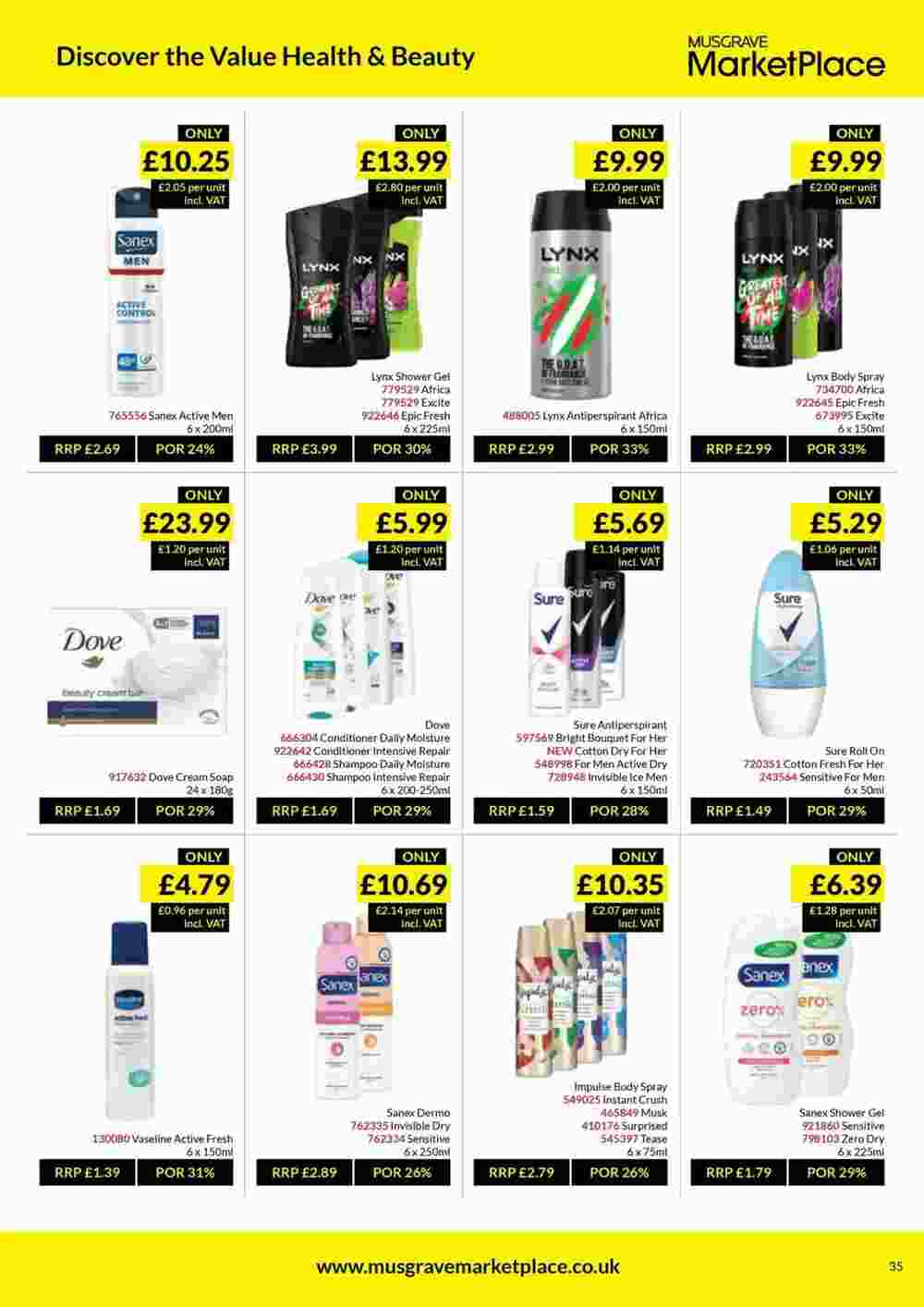 Musgrave MarketPlace offers valid from 30/01/2024 - Page 35.