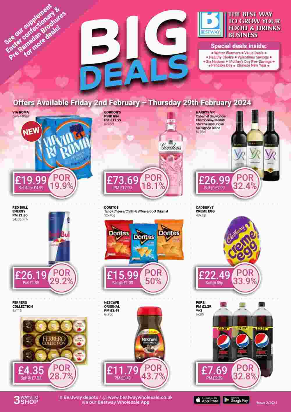 Bestway offers valid from 02/02/2024 - Page 1.