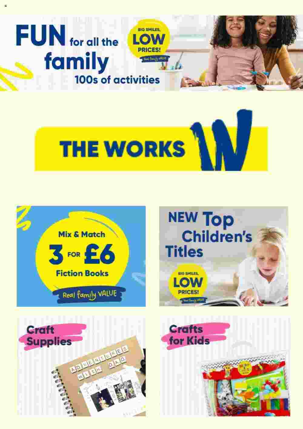 The Works offers valid from 05/02/2024 - Page 1.