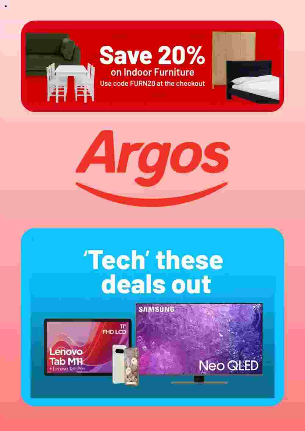 Argos offers valid from 07/02/2024 - Page 1.