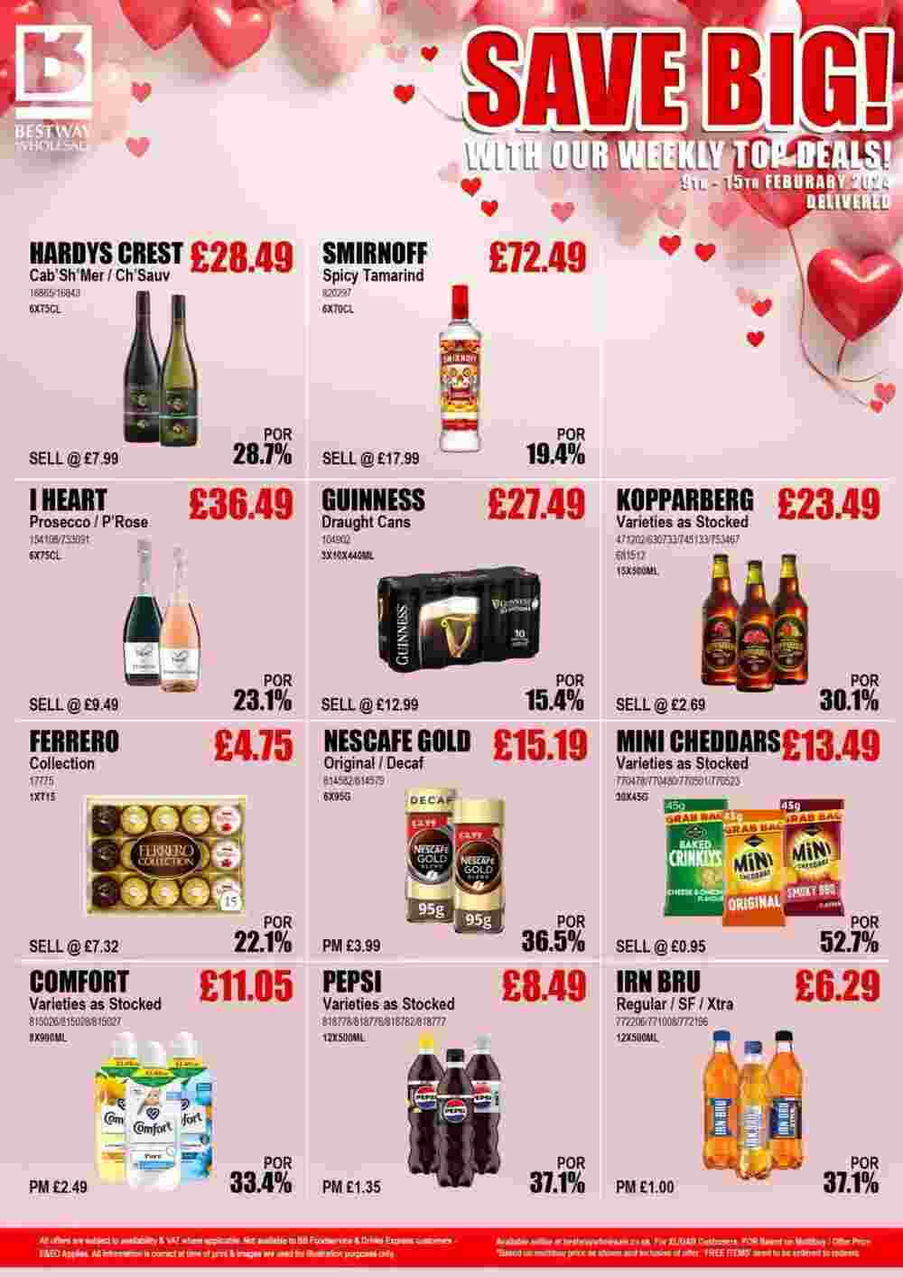 Bestway offers valid from 09/02/2024 - Page 1.