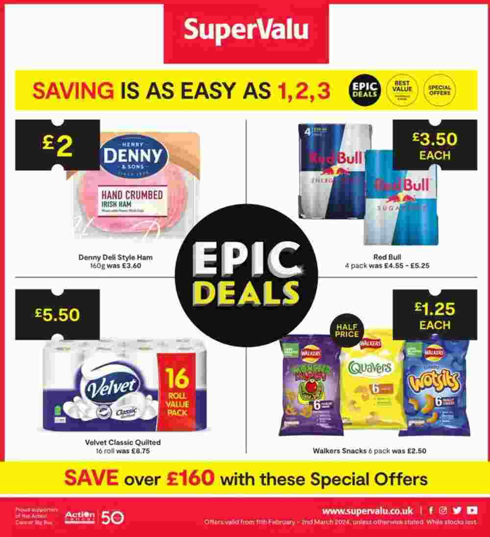 SuperValu offers valid from 11/02/2024 - Page 1.