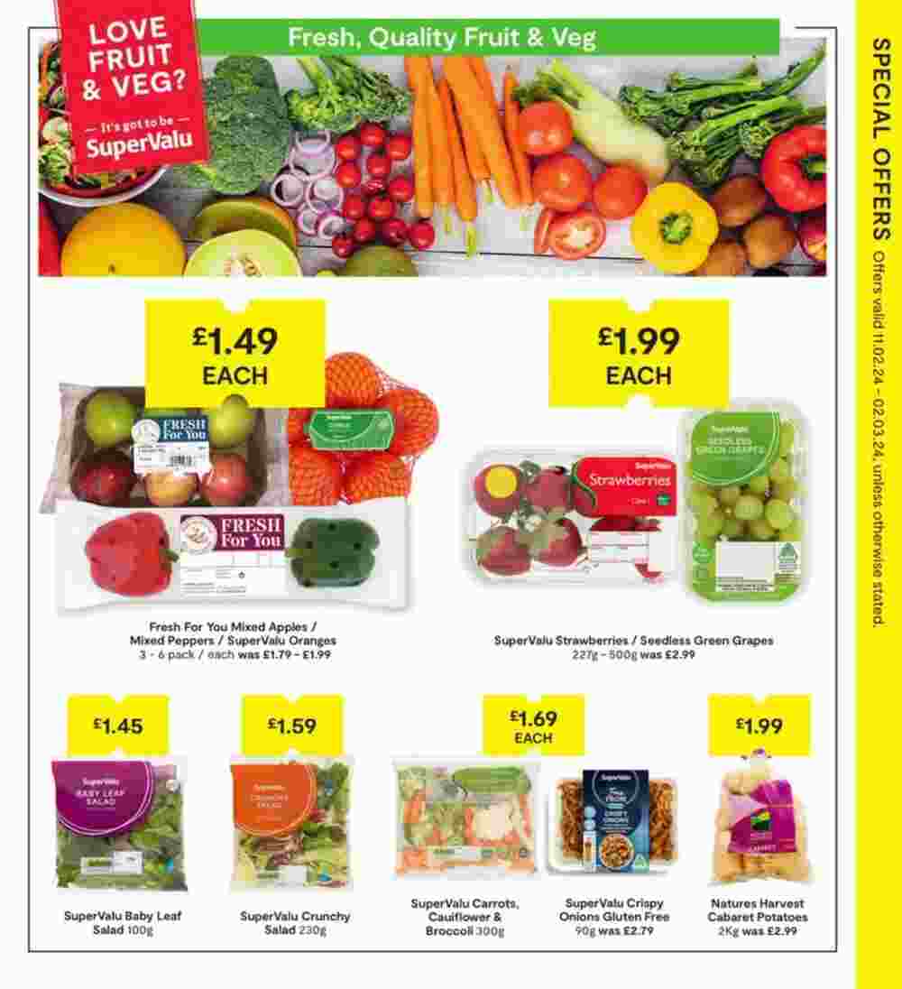 SuperValu offers valid from 11/02/2024 - Page 11.