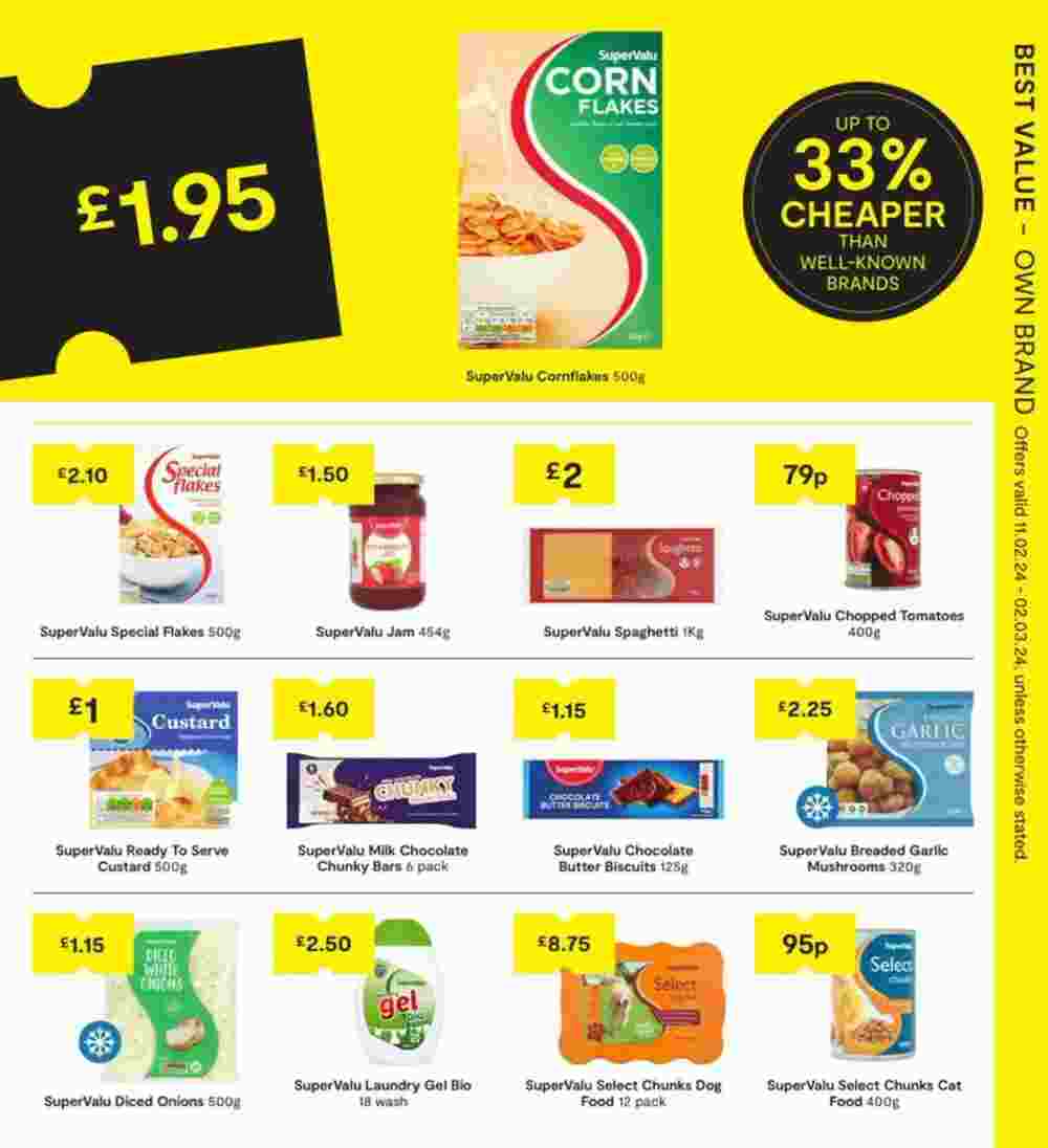 SuperValu offers valid from 11/02/2024 - Page 5.