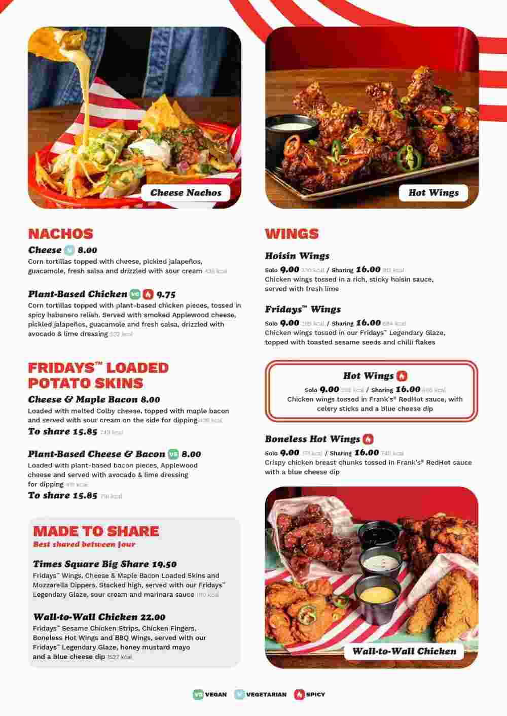 T.G.I. Friday's offers valid from 13/02/2024 - Page 3.