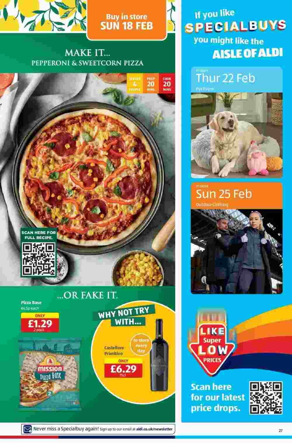 Aldi offers valid from 15/02/2024 - Page 27.